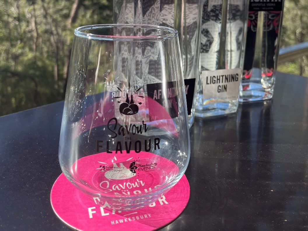 Savour the Flavour Glass - portrait