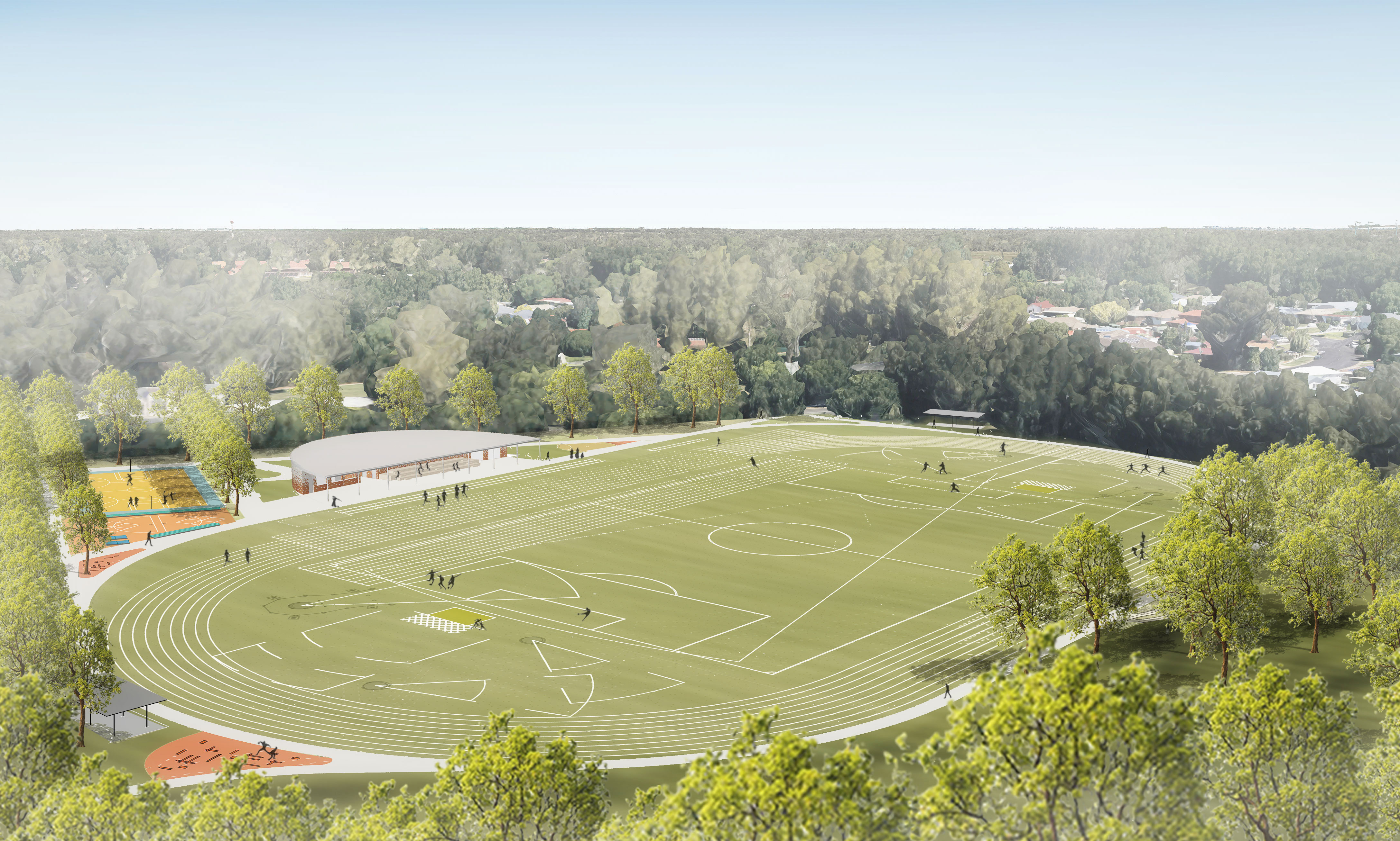Artist Impression of Tamplin Field