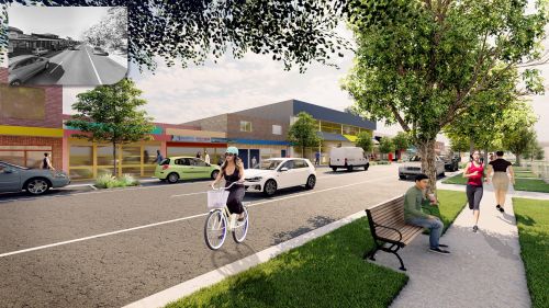 Artist impression of the South Windsor liveability project