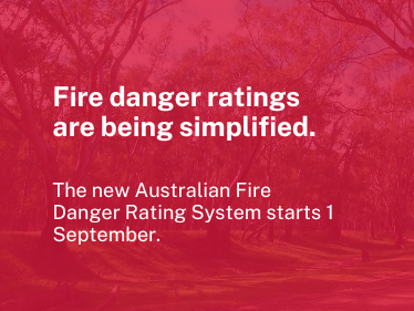 Fire danger rating system