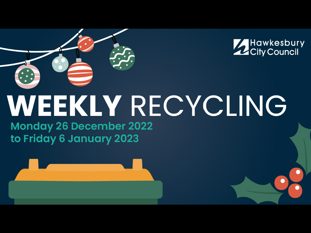 weekly recycling 2022 2023