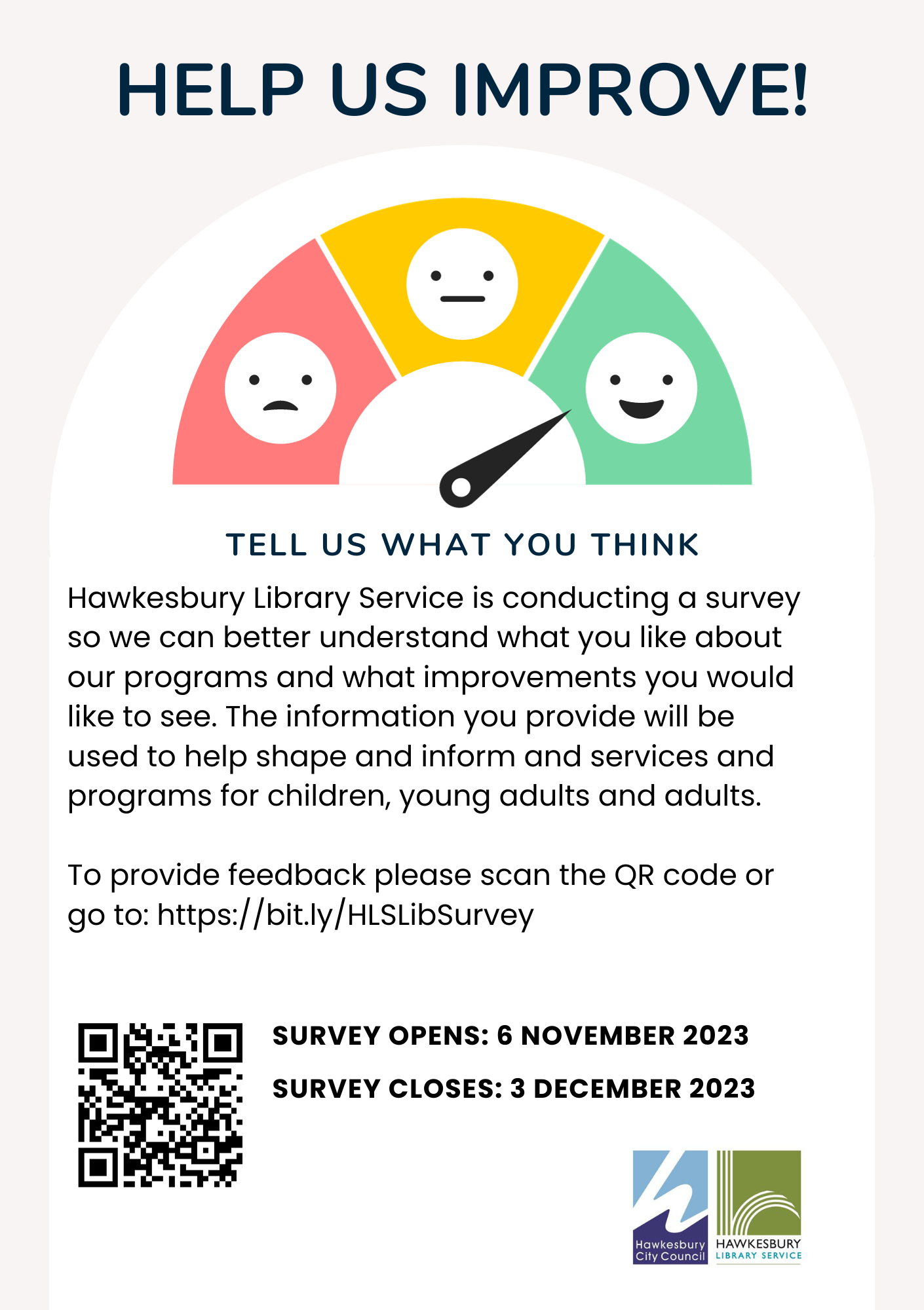 Library Survey page
