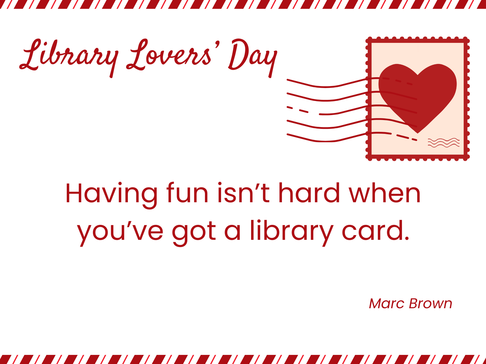 Library Lovers' Day image