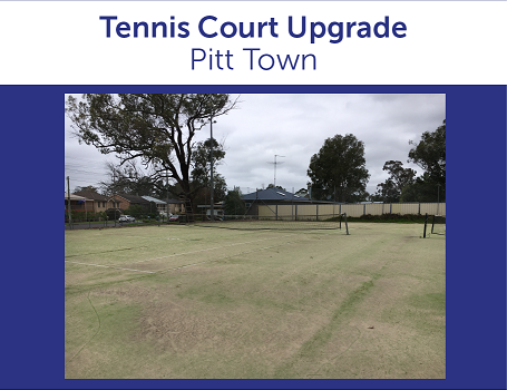 Tennis Court Upgrade