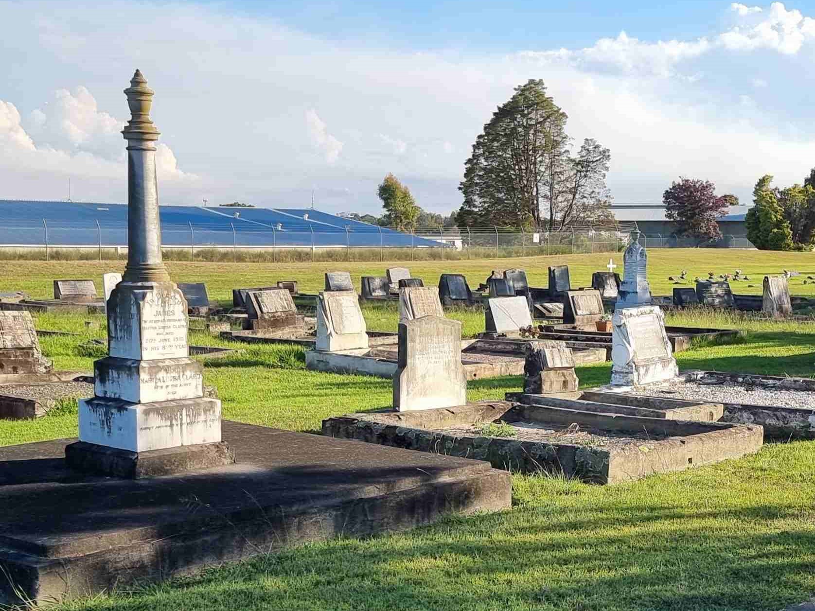 Library - Richmond Cemetery tour Photo by MNichols