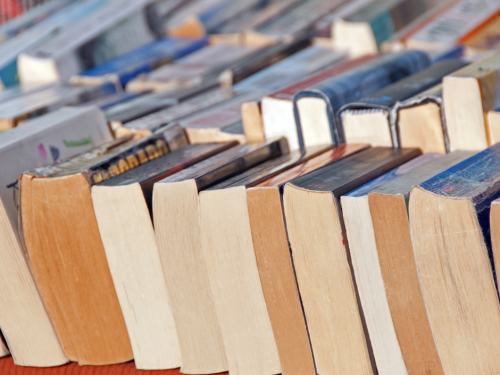 A picture of second-hand books