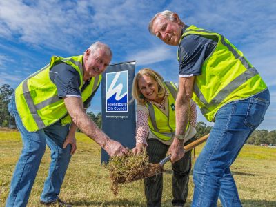 Construction of the Sports Precinct for Fernadell Park is underway!