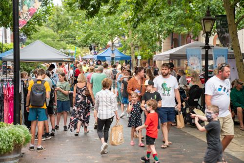 Image of the Light Up Windsor markets