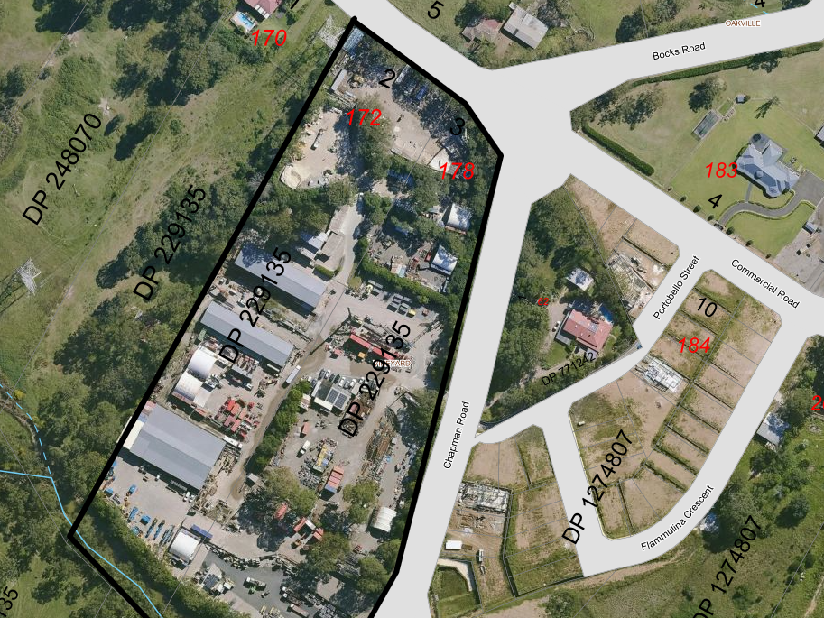 Planning Proposal – 172 Commercial Road, Vineyard