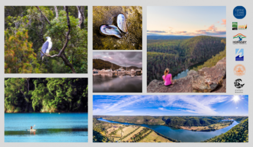Collage of images promoting Our Hawkesbury River Photography Competition