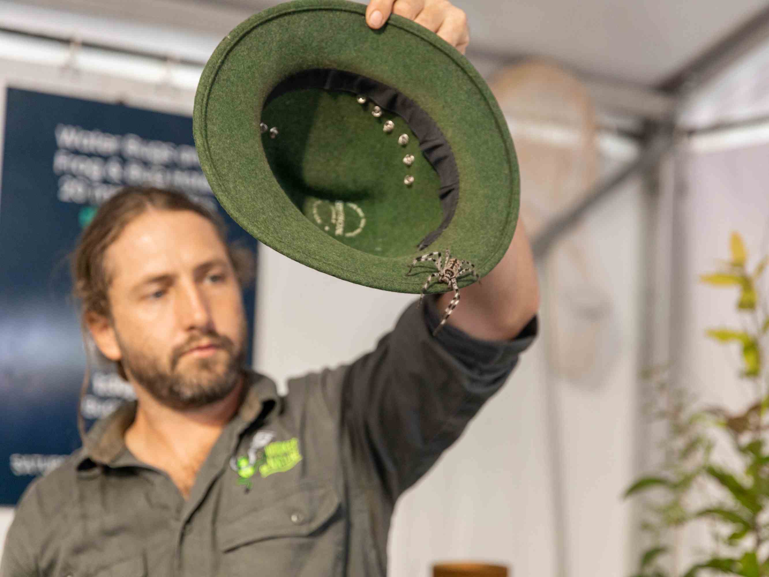 Hooked by Nature talks at the Show tent