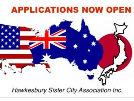Hawkesbury Sister City Association applications extended 1