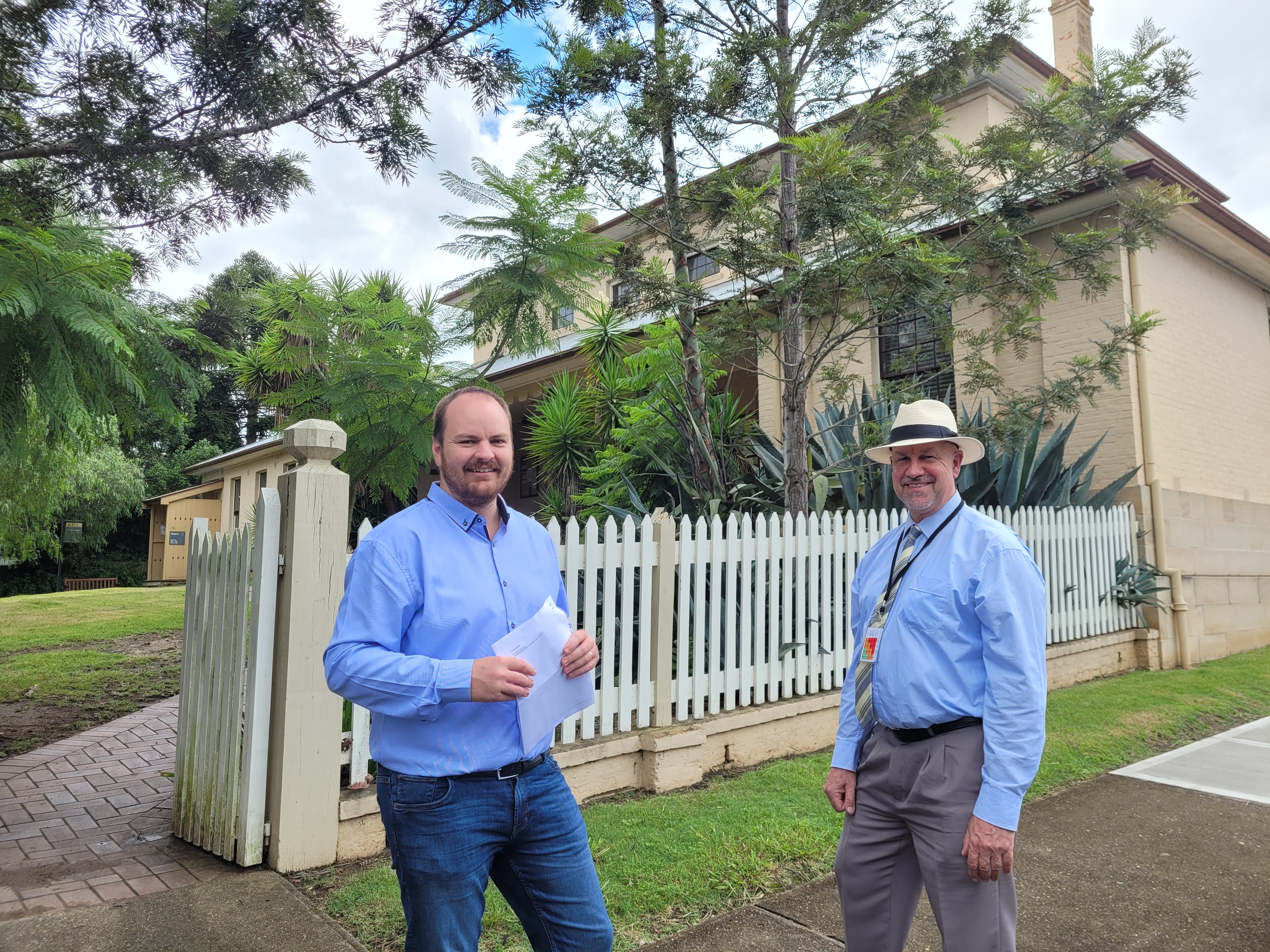Mayor and Heritage Officer