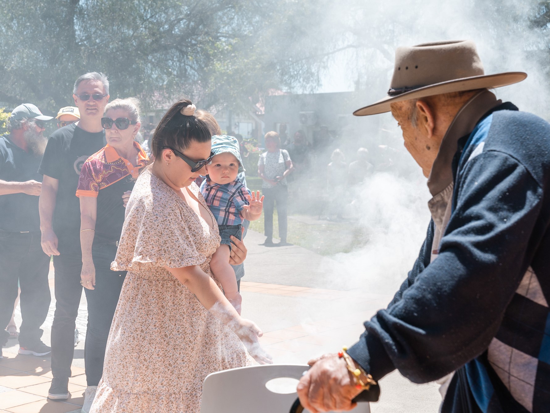 Smoking ceremony - Dyarubbin