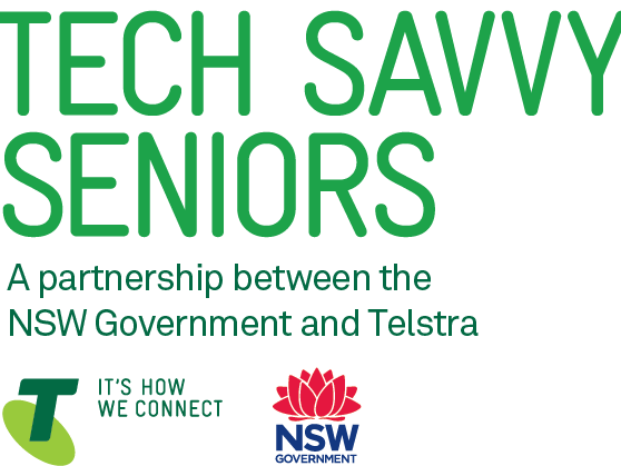 tech savvy seniors logo