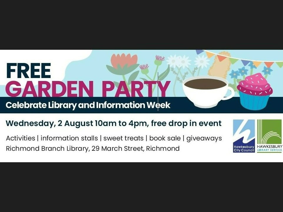 Garden Party Richmond Branch Library