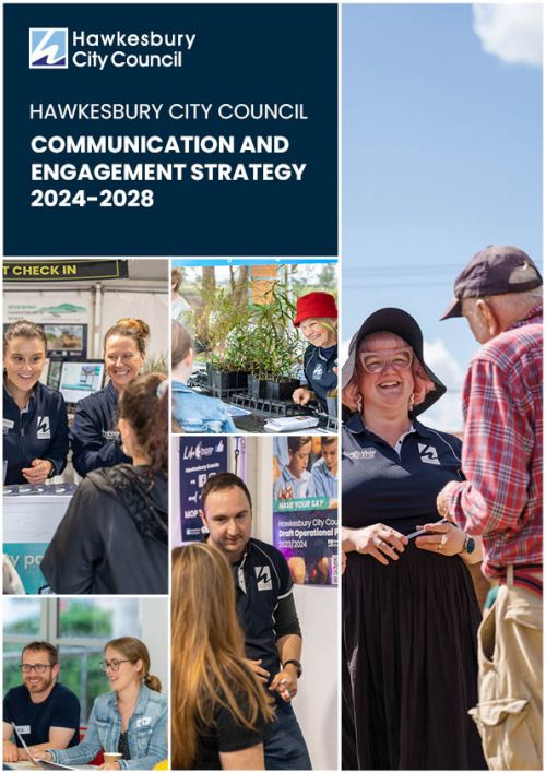 Cover of the Draft Communication and Engagement Strategy