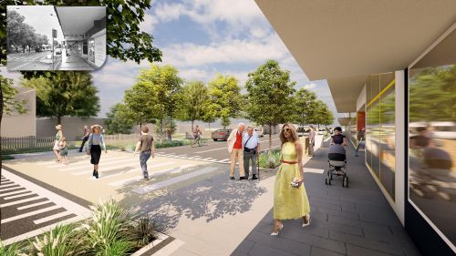 Artist impression of the South Windsor Liveability Project