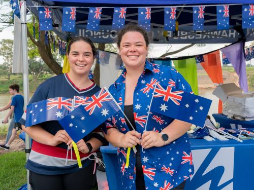 Visitors at Australia Day on the Hawkesbury 2023