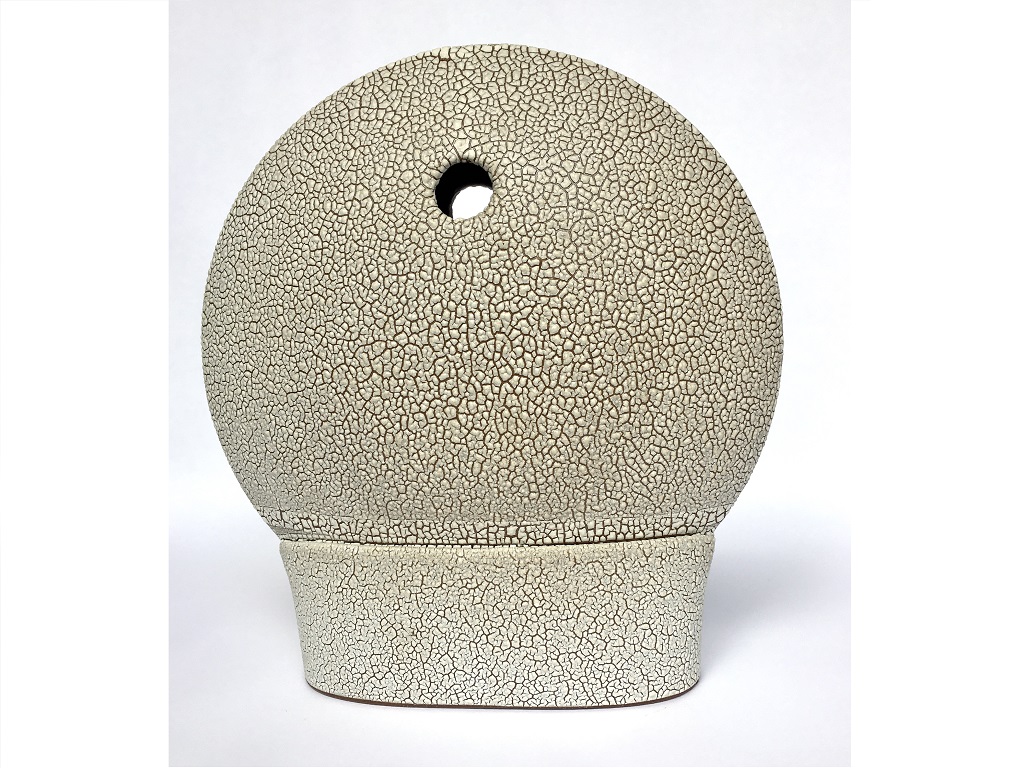 Oliver Carney Plate Vase stoneware 2020