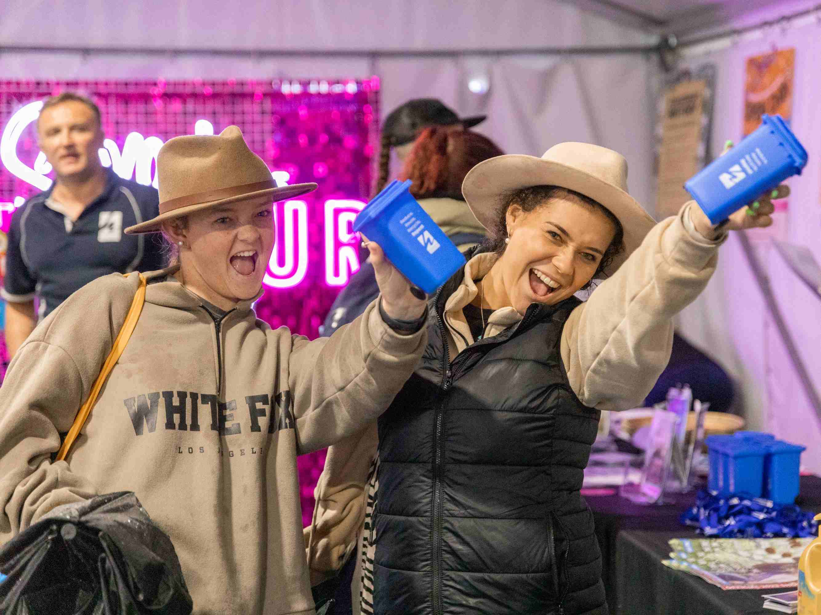 Hawkesbury Show wheelie bin giveaways