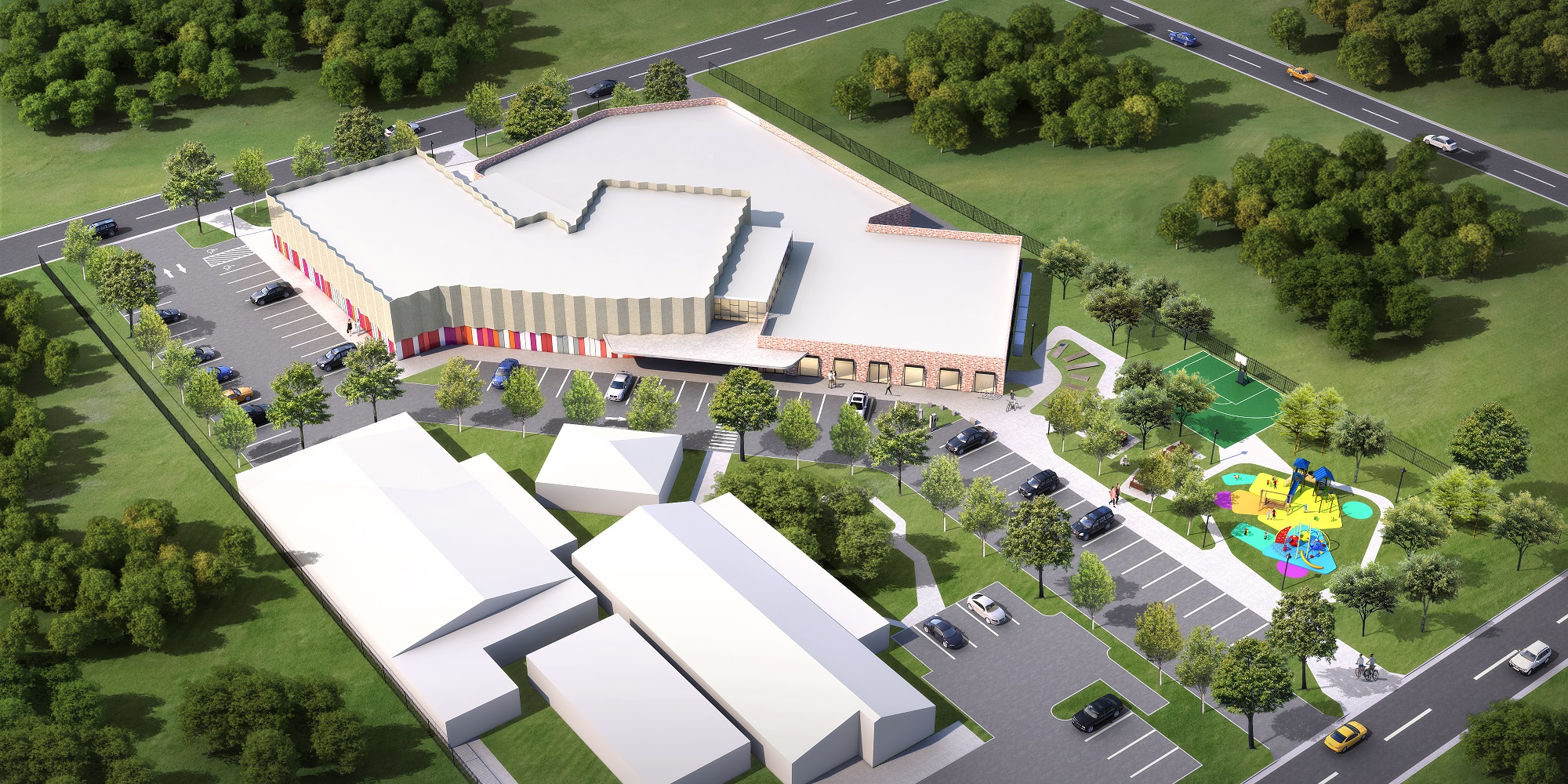 North Richmond Community Precinct artist impression