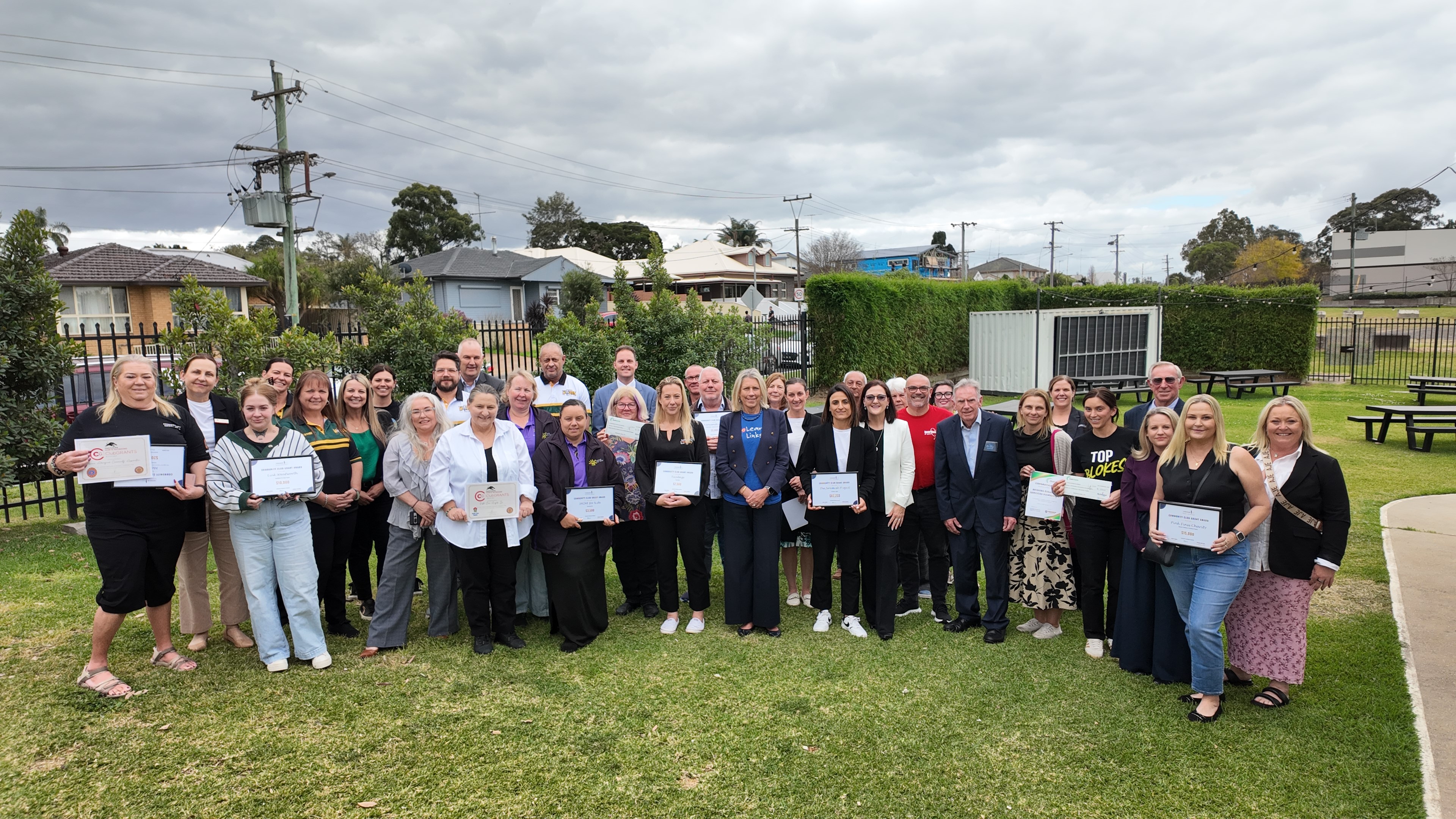 All recipients together with their awards